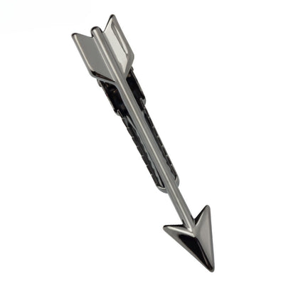 Black Arrow Shape Novelty Tie Bar