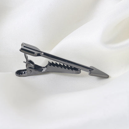 Black Arrow Shape Novelty Tie Bar